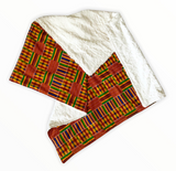 Ade African Print Baby Blanket
