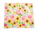 Sunflower Baby Blanket
