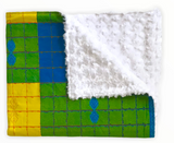 Nuru African Print Baby Blanket